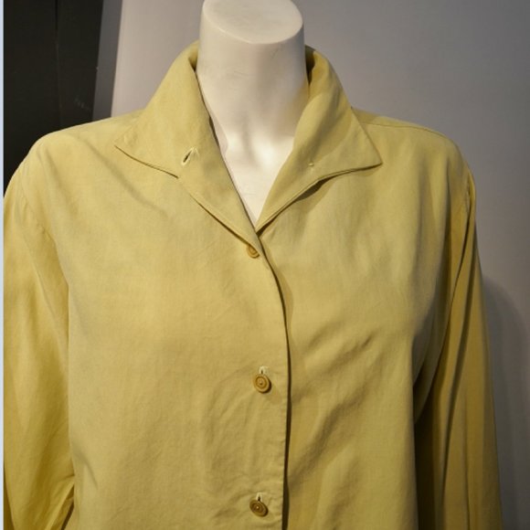 Flatiron Workshop Fuji Silk Button front Shirt - Picture 3 of 9